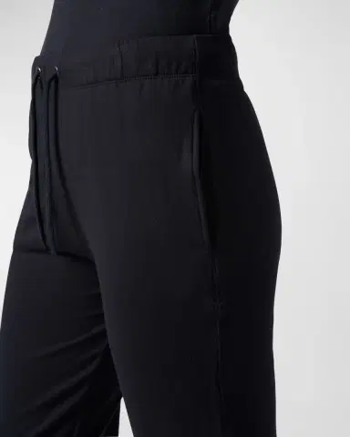 Majestic Filatures Drawstring French Terry Pants with Rolled Hem | Thumbnail 5