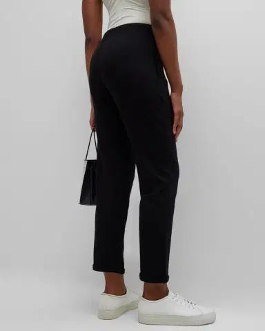 Majestic Filatures Drawstring French Terry Pants with Rolled Hem | Thumbnail 6