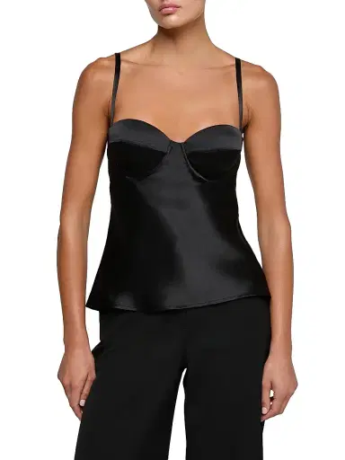 L'Agence Women's Orlina Silk Camisole | Thumbnail 3