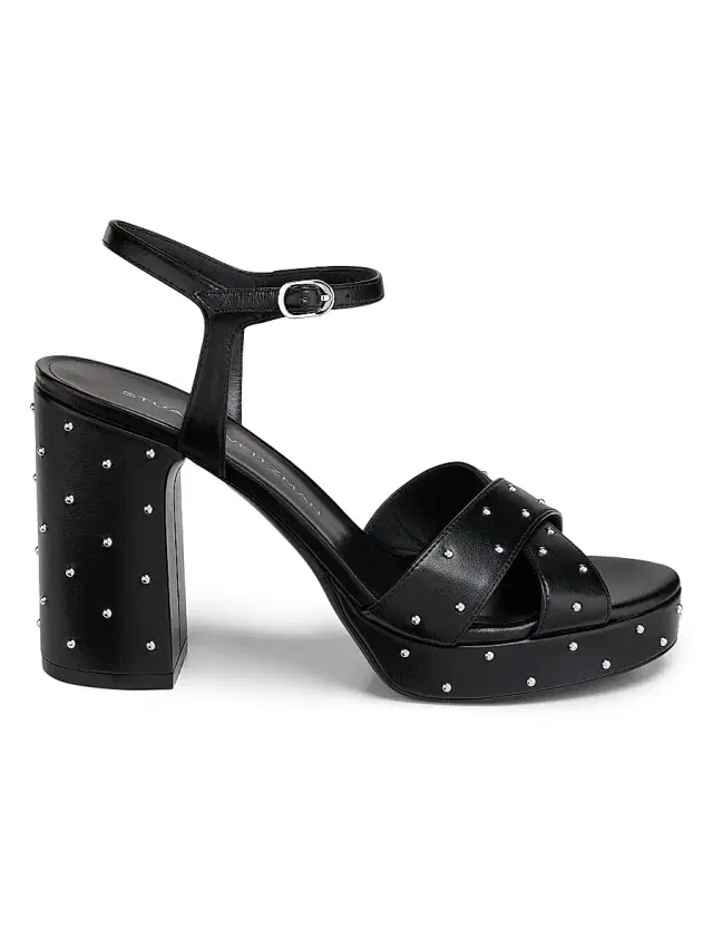 Stuart Weitzman Women's Dayna Sostud Platform Sandals - Black
