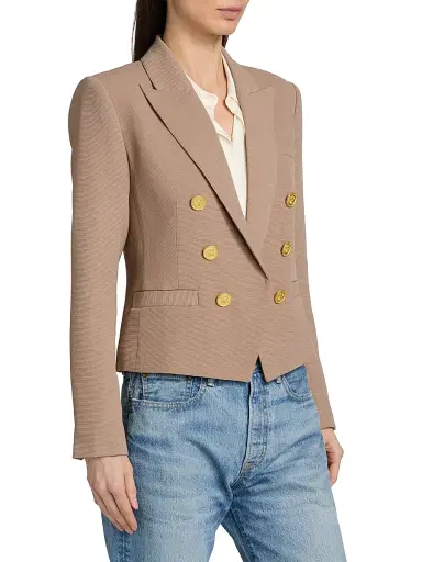 L'Agence Women's Brooke Double-Breasted Blazer | Thumbnail 4 L'Agence Women's Brooke Double-Breasted Blazer | Thumbnail 4