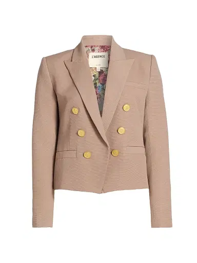 L'Agence Women's Brooke Double-Breasted Blazer | Thumbnail 1 L'Agence Women's Brooke Double-Breasted Blazer | Thumbnail 1