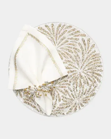 Kim Seybert Jardin Linen Napkin | Thumbnail 3