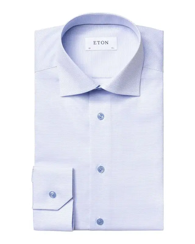Men 's Contemporary Fit Textured Solid Shirt
