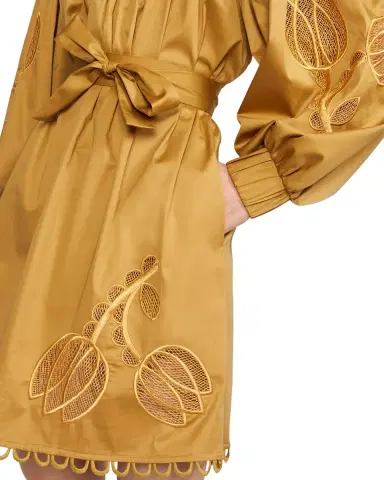 Cynthia Rowley Tulip Lace-Embroidered Dress | Thumbnail 4 Cynthia Rowley Tulip Lace-Embroidered Dress | Thumbnail 4