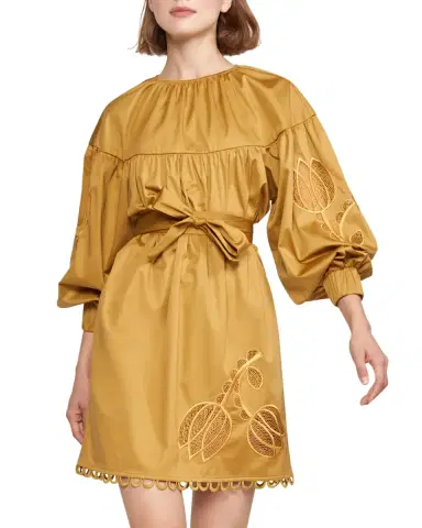 Cynthia Rowley Tulip Lace-Embroidered Dress | Thumbnail 1 Cynthia Rowley Tulip Lace-Embroidered Dress | Thumbnail 1