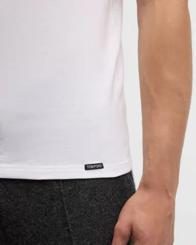 Tom Ford Men's Cotton Stretch Jersey T-shirt | Thumbnail 5