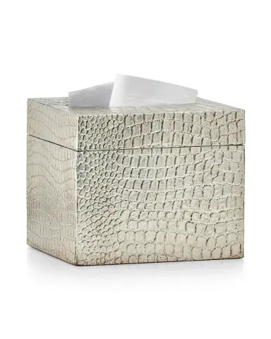 Labrazel Crocodile Silver Tissue Cover | Thumbnail 2 Labrazel Crocodile Silver Tissue Cover | Thumbnail 2