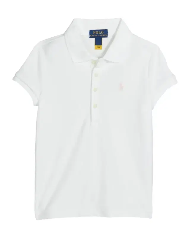 Polo Ralph Lauren Girl 's Logo Embroidered Short-Sleeve Polo Shirt