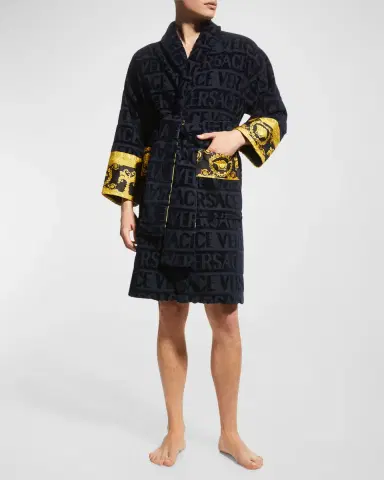 Versace Unisex Barocco Sleeve Robe | Thumbnail 2 Versace Unisex Barocco Sleeve Robe | Thumbnail 2