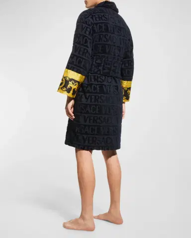 Versace Unisex Barocco Sleeve Robe | Thumbnail 3 Versace Unisex Barocco Sleeve Robe | Thumbnail 3