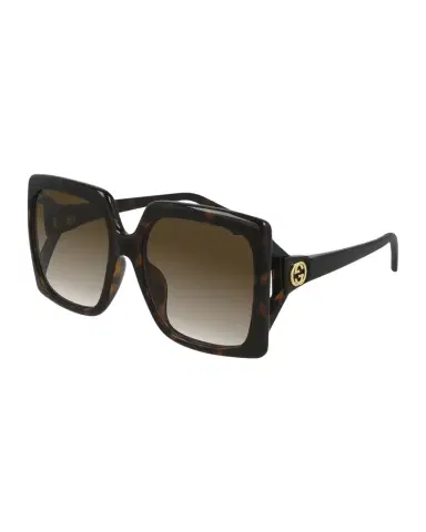 Gucci Oversized Square Injection Plastic Sunglasses | Thumbnail 1 Gucci Oversized Square Injection Plastic Sunglasses | Thumbnail 1