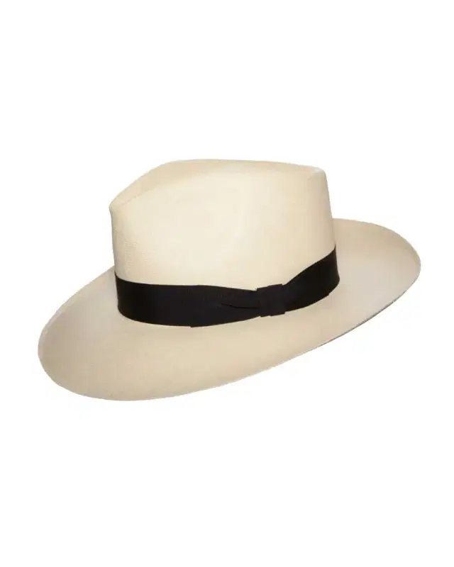 Worth & Worth by Orlando Palacios Men 's Casablanca Montecristi Panama Straw Hat