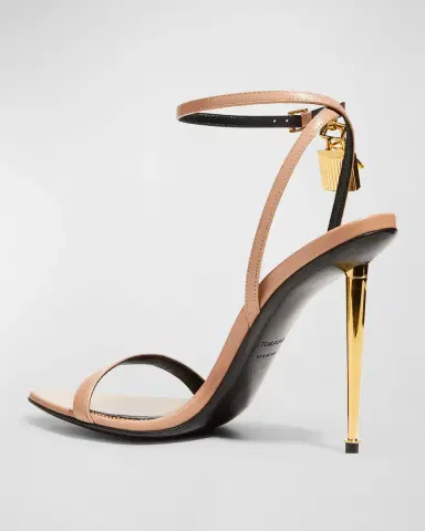 TOM FORD Lock Stiletto Sandals | Thumbnail 6