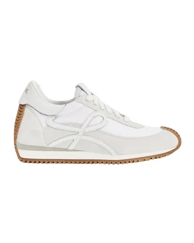 Loewe Flow Runner Suede and Leather Sneakers