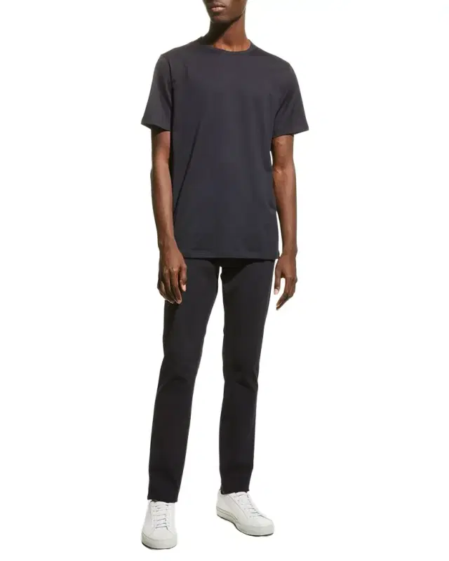 Theory Men 's Precise Luxe Cotton Short-Sleeve Tee