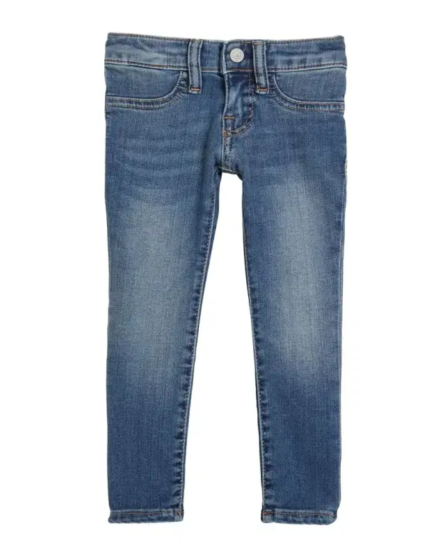 Polo Ralph Lauren Girl's Aubrie Skinny Denim Jeans, Size 2-6X
