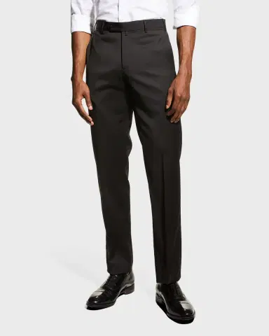 ZANELLA Men's Parker New Basic Wool Pants | Thumbnail 4 ZANELLA Men's Parker New Basic Wool Pants | Thumbnail 4