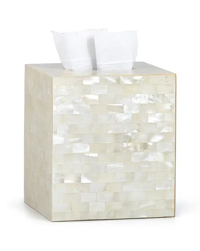 Labrazel White Agate Tissue Cover
