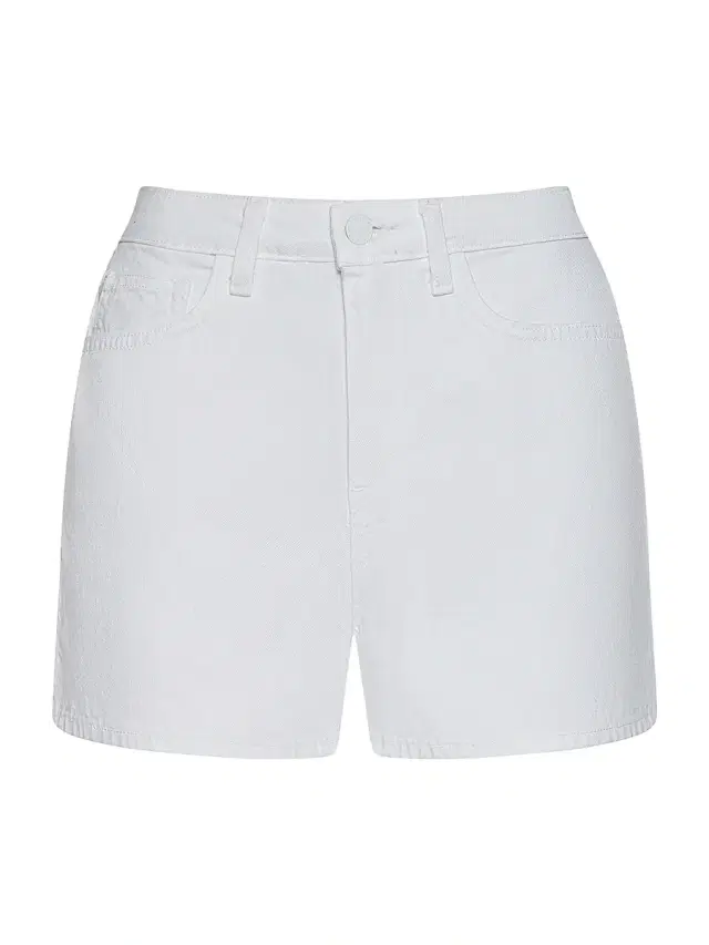 L'AGENCE Women's Lissania Ultra High-Rise Denim Shorts - Blanc