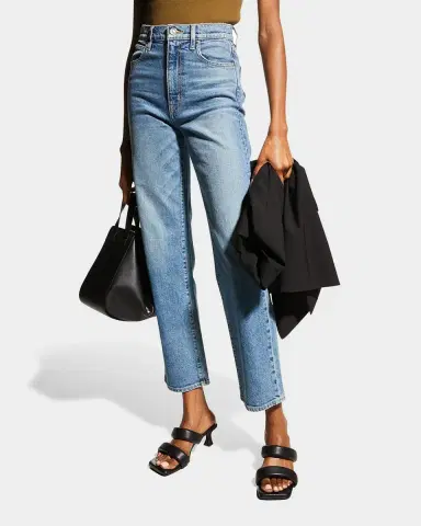SLVRLAKE London High-Rise Straight-Leg Jeans | Thumbnail 2