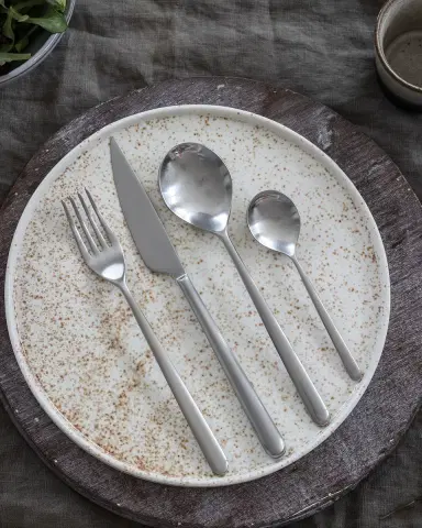 Mepra Linea Ice 5-Piece Flatware Set | Thumbnail 2 Mepra Linea Ice 5-Piece Flatware Set | Thumbnail 2
