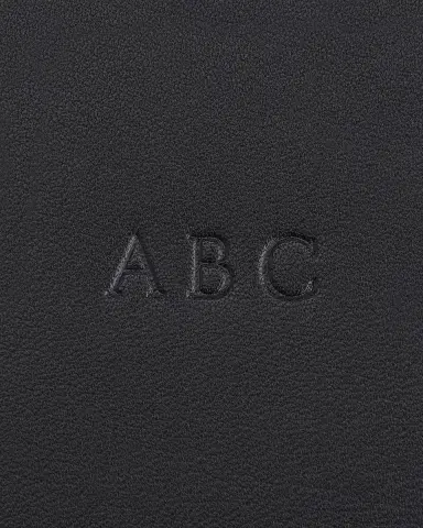 Royce New York Monogrammed Leather Executive Desk Accessory Set, Personalized | Thumbnail 2