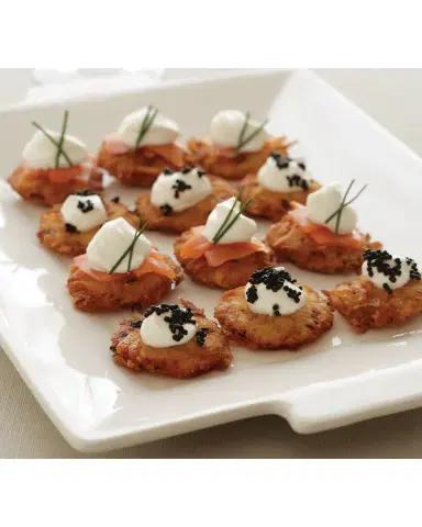 Linda's Gourmet Latkes Bite Size Original Flavor Latkes, 48-Pack | Thumbnail 1