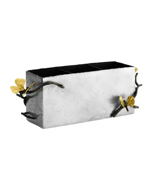 Michael Aram Butterfly Ginkgo Cutlery Caddy