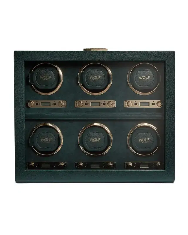 WOLF British Racing 6-Piece Watch Winder