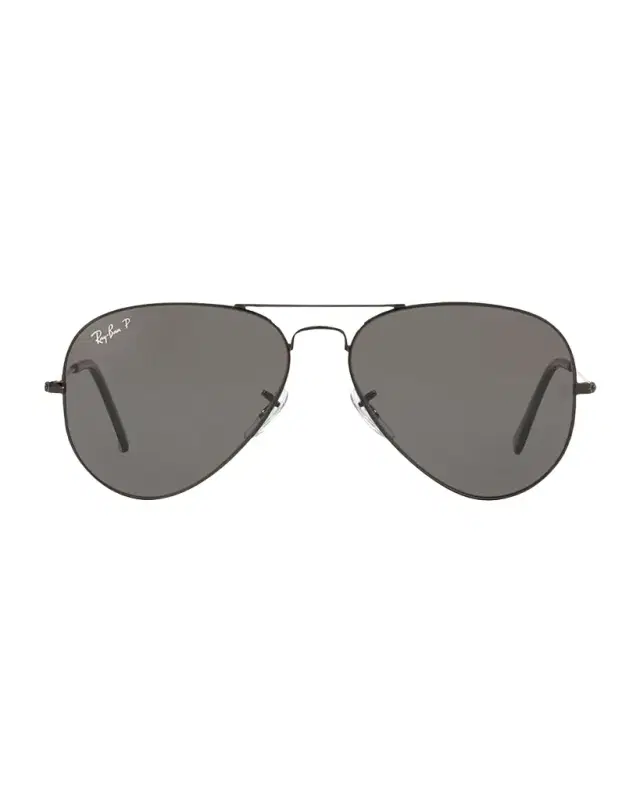 Metal Polarized Aviator Sunglasses