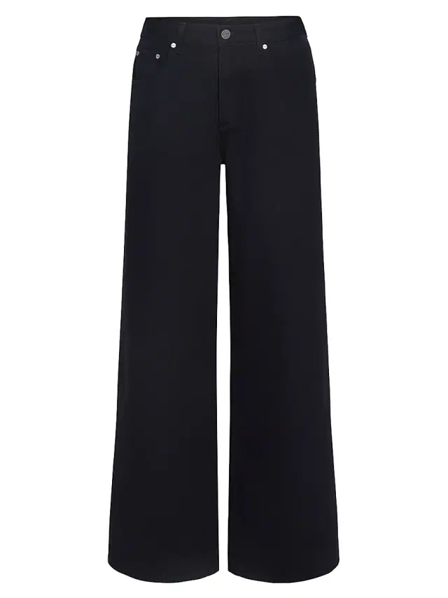 TWP Women's Tiny Dancer Wide-Leg Jeans - Night Sky
