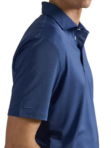 RLX Ralph Lauren Men's Lightweight Airflow Jersey Short-Sleeve Polo Shirt - Old Royal - Size Small | Thumbnail 5