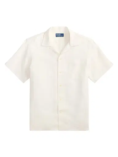 Polo Ralph Lauren Men's Slubby Linen Button-Front Shirt - Deckwash White - Size XXL | Thumbnail 1