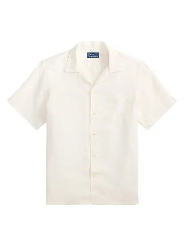 Polo Ralph Lauren Men's Slubby Linen Button-Front Shirt - Deckwash White