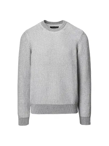 rag & bone Men's Simon Marled-Knit Crewneck Sweater - Grey Multi | Thumbnail 1