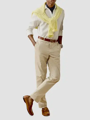Ralph Lauren Purple Label Men's Linen Shirt - Optic White - Size XXL | Thumbnail 2 Ralph Lauren Purple Label Men's Linen Shirt - Optic White - Size XXL | Thumbnail 2