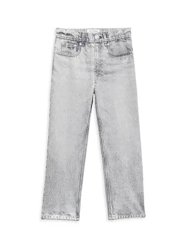 rag & bone Kid's Mini Miramar Straight-Leg Pants - Grey 12 Months | Thumbnail 1