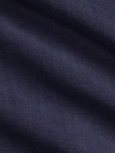 Ralph Lauren Purple Label Men's Silk-Linen Camp Shirt - Classic Chairman Navy - Size XL | Thumbnail 6