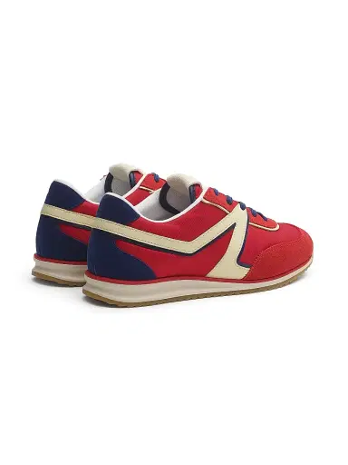 rag & bone Women's Retro Low-Top Leather Trainer Sneakers - Red - Size 11 | Thumbnail 4