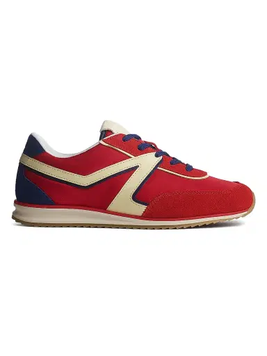 rag & bone Women's Retro Low-Top Leather Trainer Sneakers - Red - Size 11 | Thumbnail 1