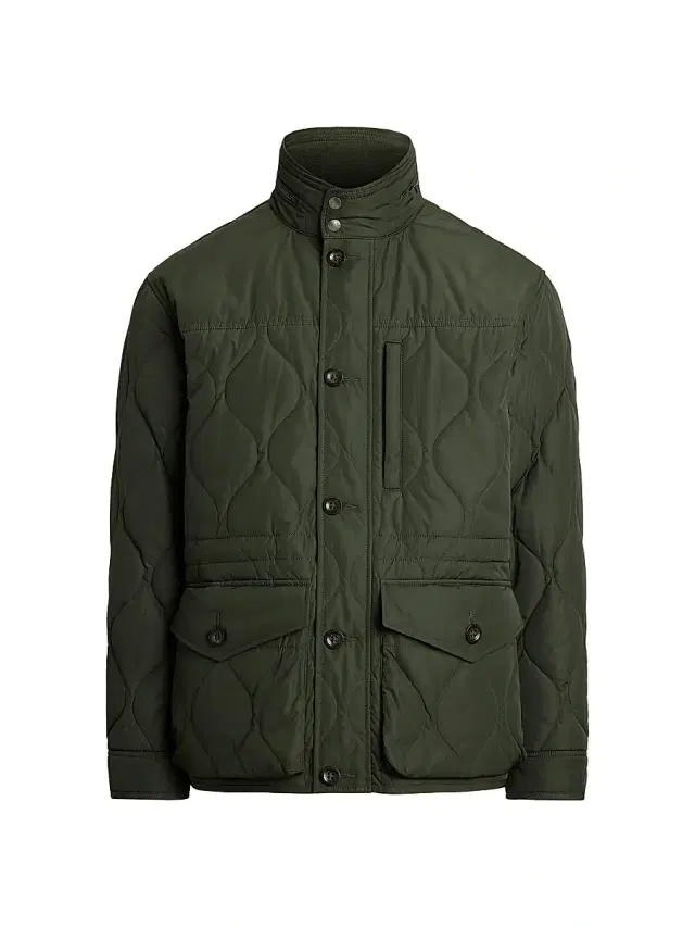Polo Ralph Lauren Men's Eastham Quilted Hooded Field Jacket - Olive Smoke