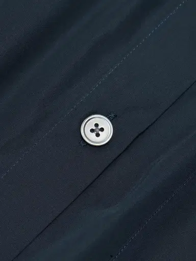 TWP Women's Next Ex Poplin Cropped Shirt - Midnight | Thumbnail 7 TWP Women's Next Ex Poplin Cropped Shirt - Midnight | Thumbnail 7