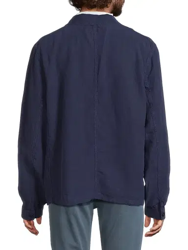 Polo Ralph Lauren Men's Linen Utility Jacket | Thumbnail 5 Polo Ralph Lauren Men's Linen Utility Jacket | Thumbnail 5