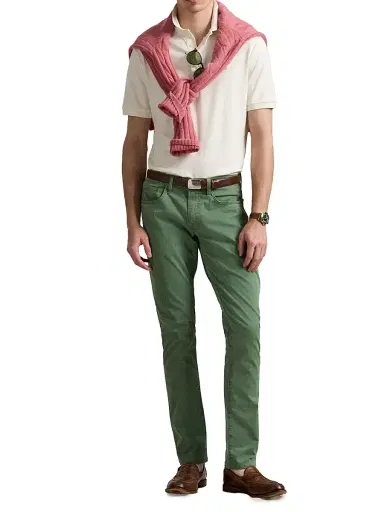 Polo Ralph Lauren Men's Classic Fit Cotton Polo Shirt - Pale Cream - Size XXL | Thumbnail 2 Polo Ralph Lauren Men's Classic Fit Cotton Polo Shirt - Pale Cream - Size XXL | Thumbnail 2