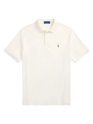 Polo Ralph Lauren Men's Classic Fit Cotton Polo Shirt - Pale Cream - Size XXL | Thumbnail 1 Polo Ralph Lauren Men's Classic Fit Cotton Polo Shirt - Pale Cream - Size XXL | Thumbnail 1