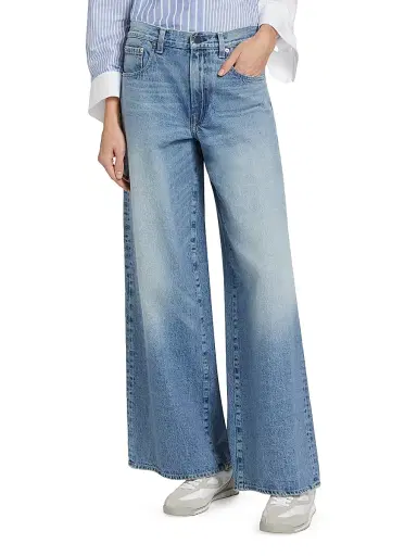 TWP Women's Tiny Dancer Wide-Leg Jeans | Thumbnail 3 TWP Women's Tiny Dancer Wide-Leg Jeans | Thumbnail 3