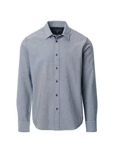 rag & bone Men's Tomlin Stretch Dobby Shirt - Salute | Thumbnail 1