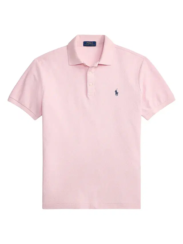 Polo Ralph Lauren Men's Honeycomb Cotton Polo Shirt - Bath Pink - Size XXL