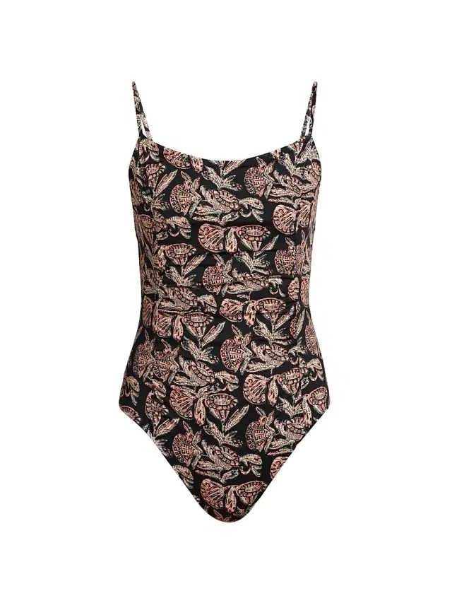 Women's Annine Printed One-Piece Swimsuit - Jasper
